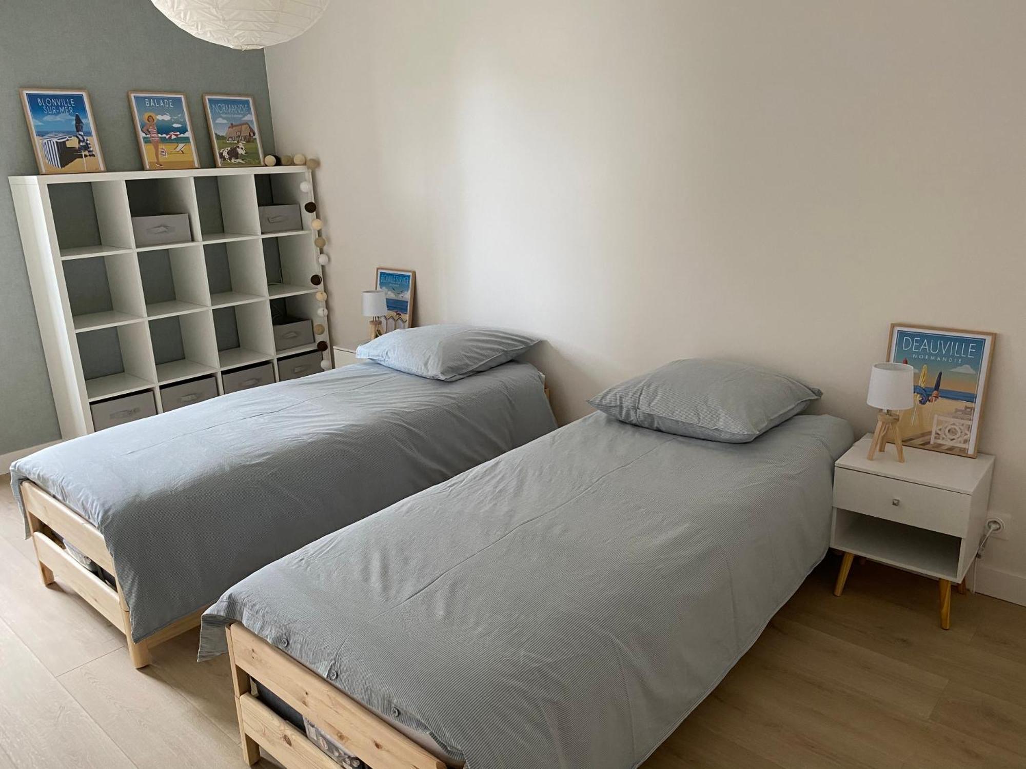Apartment 65m2 Avec Balcon Vues A 150m De La Et Centre, Wifi Et Parking Prive Blonville-sur-Mer